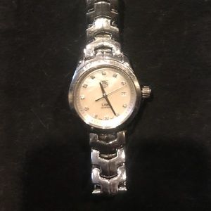 Tag Heuer mother of pearl/diamond women’s watch